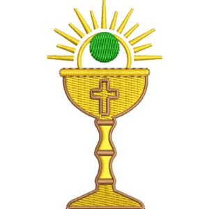 Archivo de Bordado Religioso – Copa con Luz Divina (3 tamaños)