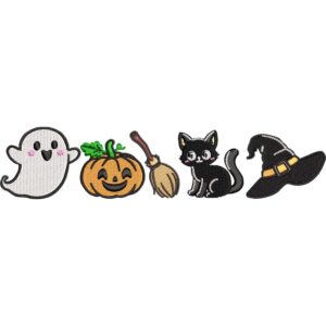 Matrices de Bordado Halloween Kawaii
